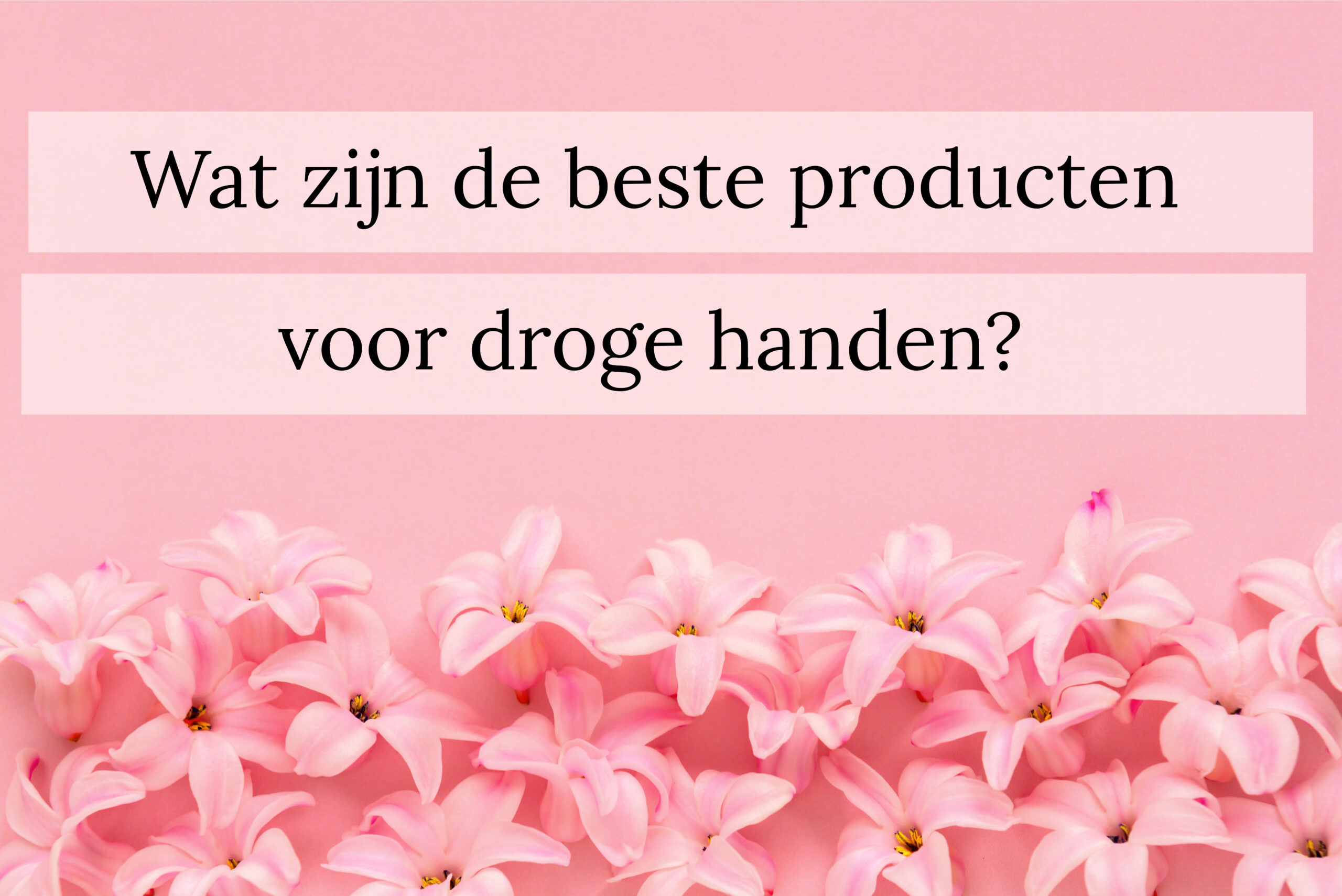 droge handen